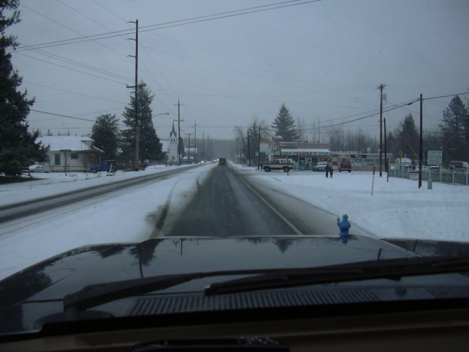 Then got snowier as we went