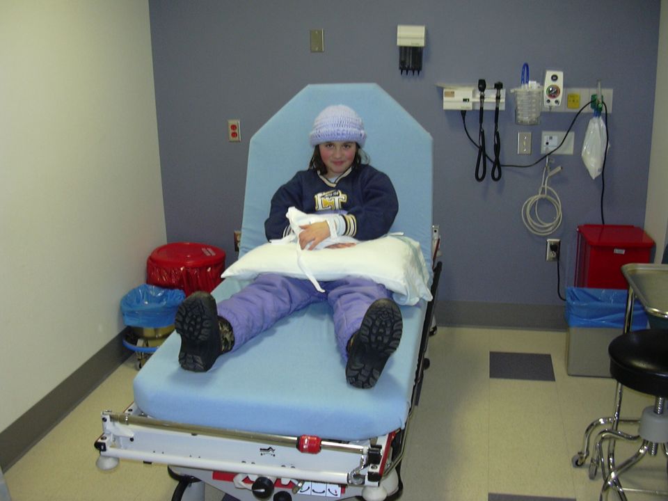 The before pic in the ER