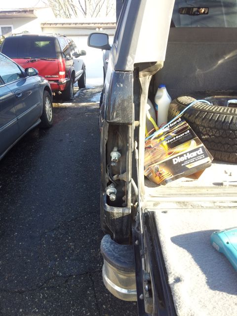 1995 Ford Bronco - Don't quote me on this, but there's 18 years of gunk in there!