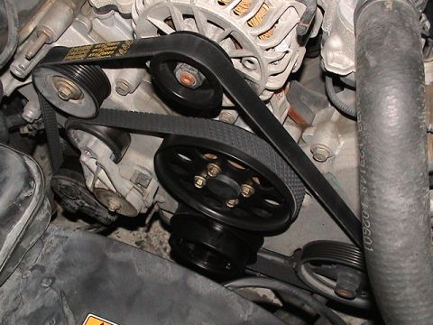 2002 Lincoln Town Car - Steeda Pulley's & Goodyear Gator Belt