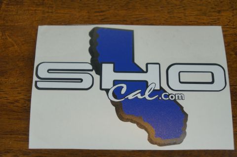 1993 Ford Taurus - Sticker displays 'SHO' and a California outline with 'Cal.com' text.
