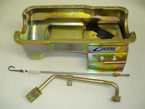 1965 Ford Mustang - 65 Mustang - This "T" style rear sump oil pan is for Ford 289-302 blocks in Fox Body Mustangs. It has a 7-1/2" deep by 8&quo…