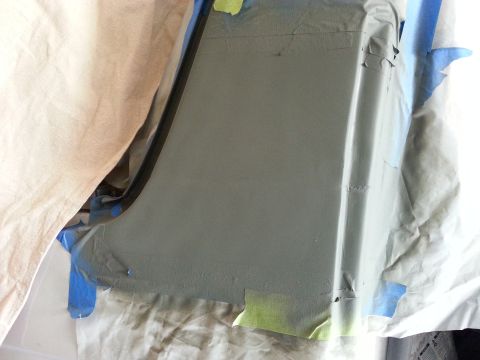 1992 Ford Bronco - one final prime before painting. I used the self ething primer.