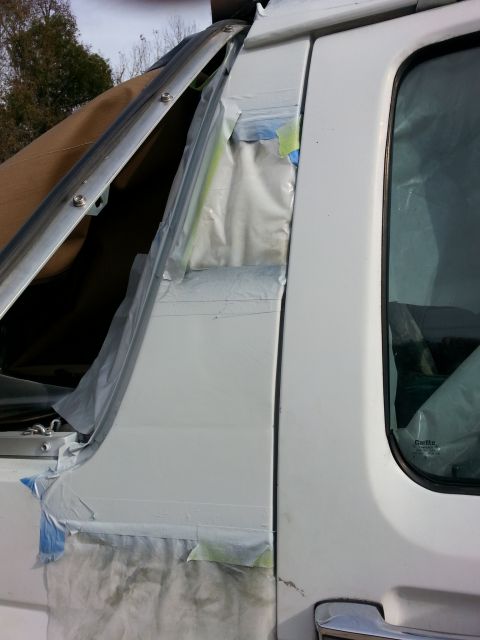 1992 Ford Bronco - I'll get another shot with the tape and everything removed. all in all it turned out pretty good..At least for a first timer. In hind site,…