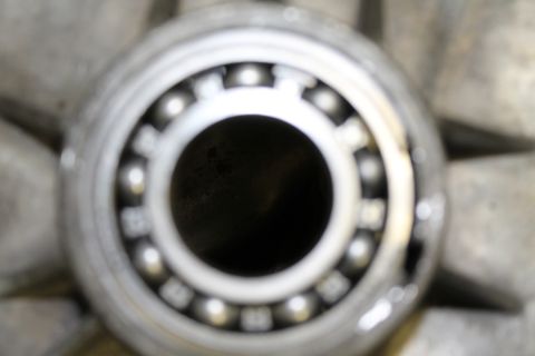 1995 Ford Bronco - A ball bearing, a critical component in many mechanical systems, is shown in detail.