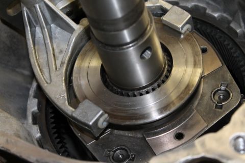 1995 Ford Bronco - A detailed view of internal transfer case mechanics, not a complete vehicle.