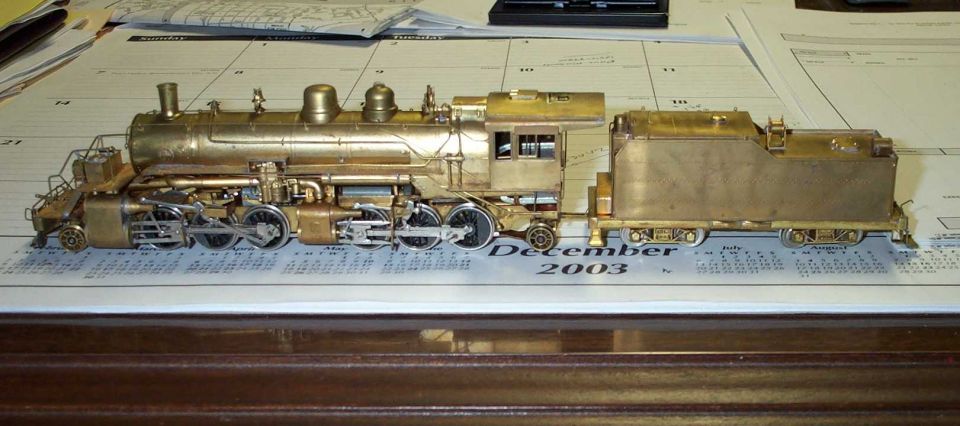 An articulated 2-6-6-2 logger loco.