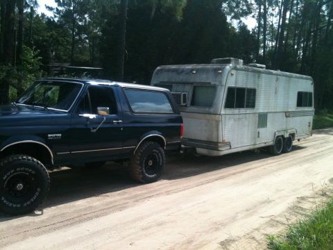 1989 Ford Bronco - Not going to lie that little 351 could pull