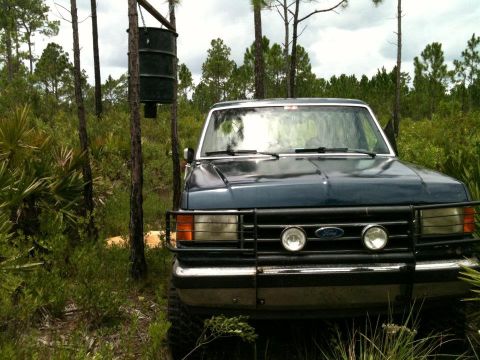 1989 Ford Bronco - Setting up the feeder