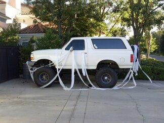 1995 Ford Bronco - Darn kids!