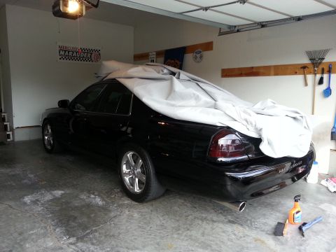 2003 Mercury Marauder - Winter garage hibernation.