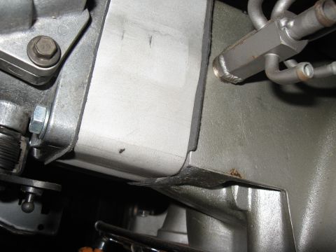 1994 Ford Bronco - Detail of an engine part, likely from a vehicle's mechanical system.