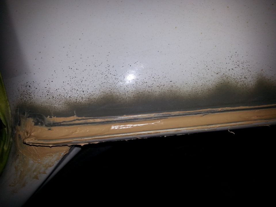 front of the rain gutter. this came out ok.