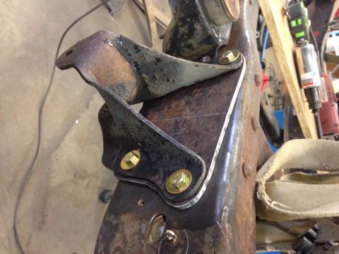 1993 Ford Bronco - Rear spring and spacer of 02 superduty stearling rear end