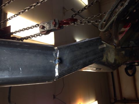 1993 Ford Bronco - Adding lower support