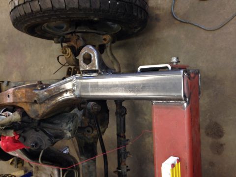 1993 Ford Bronco - New frame horn and core support