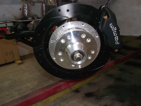 1967 Ford Mustang - Willwood 12.2" disc brakes.