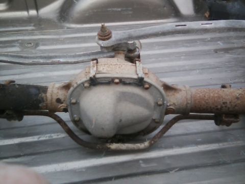 1999 Mercury Grand Marquis - A rear axle assembly, likely from a Ford vehicle, is shown in this close-up view.