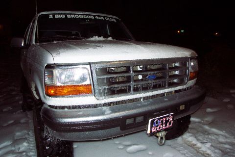 1996 Ford Bronco - Ice Bronco (freezing rain) (1/6/2004)