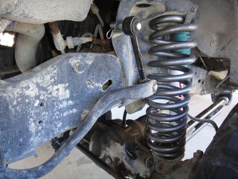 1988 Ford Bronco - Sway Bar disconnected - dri