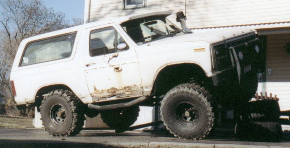 Notice the back drivers tire right off the ground.