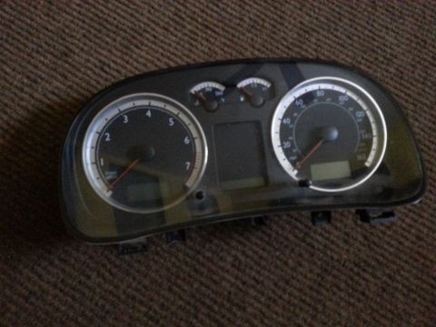 2002 Volkswagen Jetta - Instrument cluster from a 2002 Volkswagen Jetta, showing gauges and digital display.