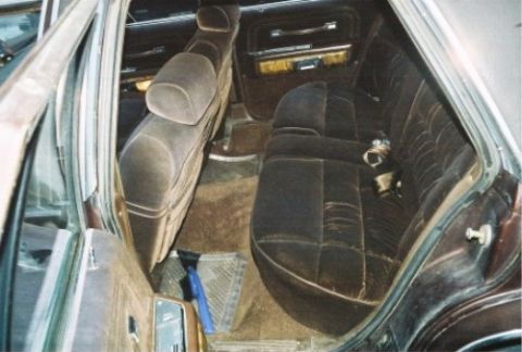 1984 Mercury Grand Marquis - The velour seats and wood trim are characteristic of the 1984 Mercury Grand Marquis interior.