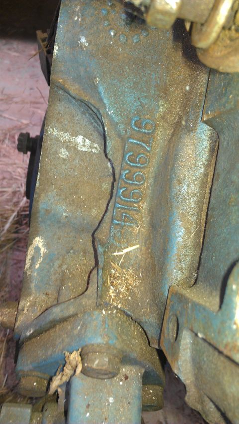 1970 Pontiac Trans Am - Close-up of an engine block showing the casting number 9799914.