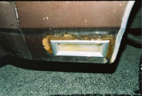 1984 Mercury Grand Marquis - Drivers side front fender.