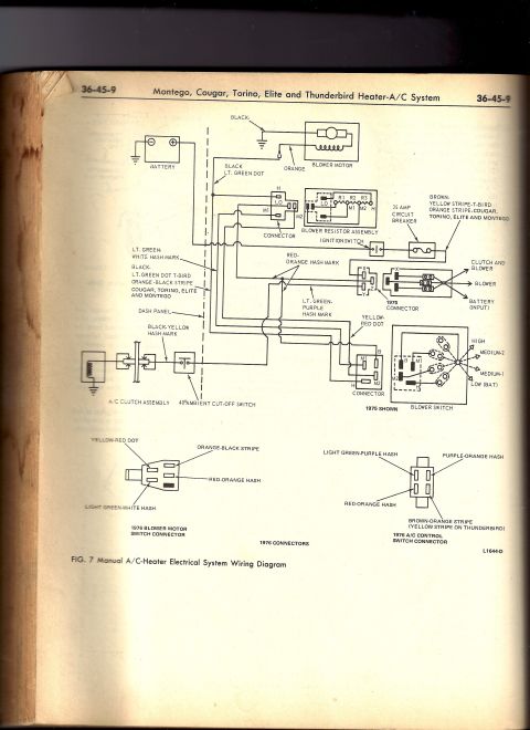 1979 Ford Ranchero - This diagram details the electrical system for various Ford models, not a specific vehicle.