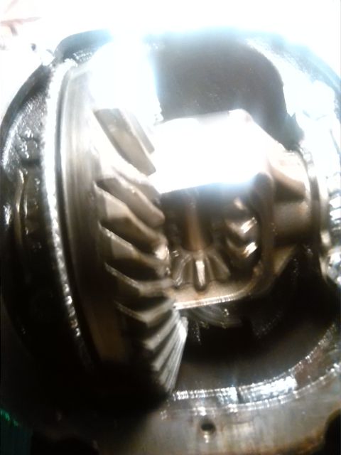 1992 Ford Bronco - Differential gears are visible within the housing, showing internal mechanical components.