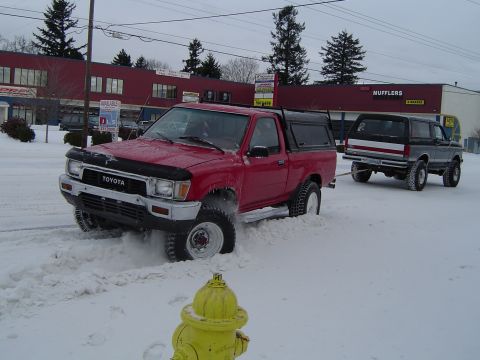 1989 Ford Bronco - Toyota needed some help too