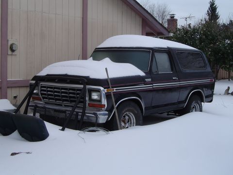 1989 Ford Bronco - nope...not working on the 79 today