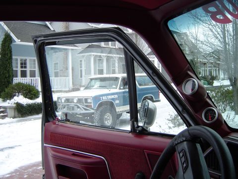1989 Ford Bronco - Todd looks on