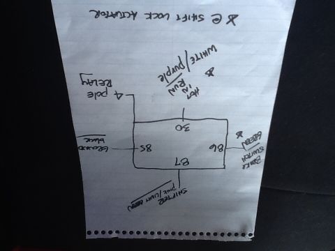 1995 Ford Bronco - 4 pole relay wiring diagram