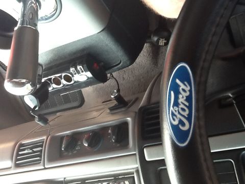 1995 Ford Bronco - Mounted a power point on top. Not sure I like it. May end up mounting a CB in it.