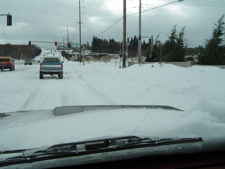 Another big snow drift