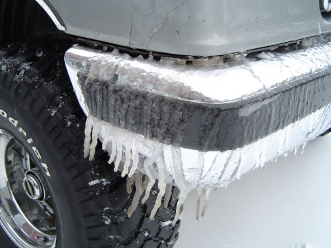 1989 Ford Bronco - More Icicles