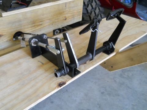 1992 Ford Bronco - A close-up view of a brake and clutch pedal assembly, not a 1992 Ford Bronco.