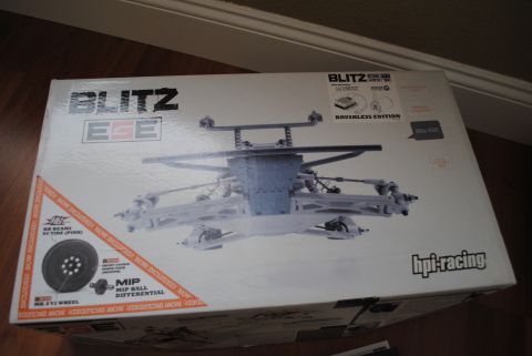 1986 Ford Bronco - Box for HPI Racing Blitz ESE Brushless Edition RC car chassis kit.