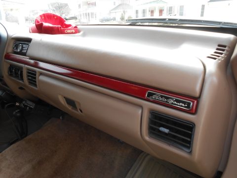1992 Ford Bronco - Dash trim makeover