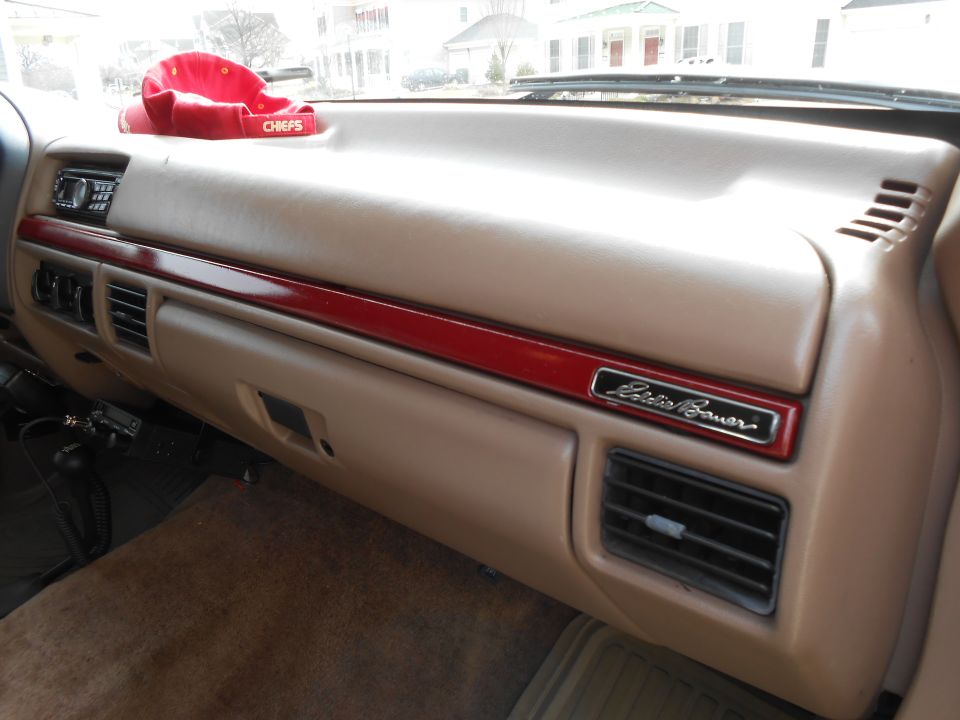 Dash trim makeover