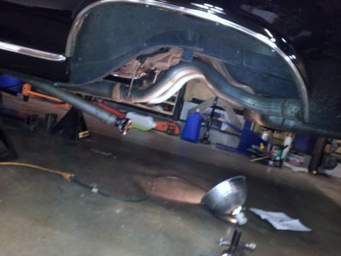 1966 Mercury Comet - '14 rear end removed making way for suspension mods