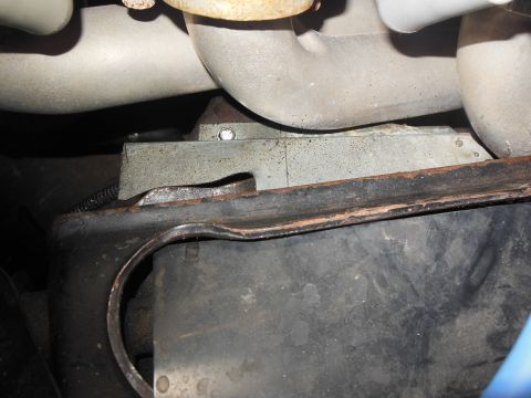 1979 Ford Ranchero - Close-up view of the exhaust system and undercarriage components, with SuperMotors.net watermark visible.