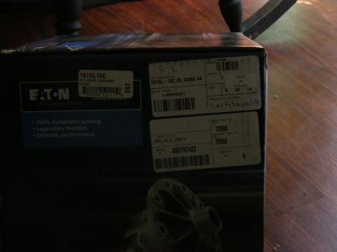 Eaton differential part box with labels