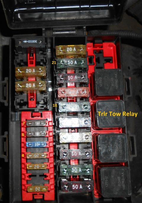1992 Ford Bronco - Fuse box