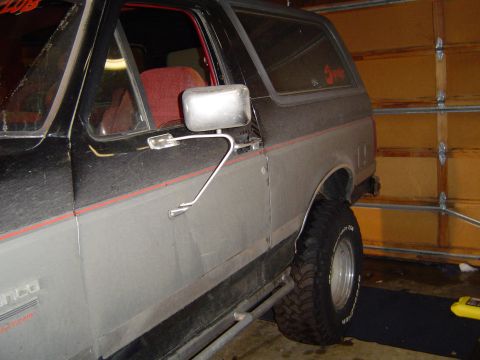 1989 Ford Bronco - All dirty from my in town wheeling adventures