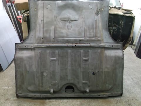 1964 Ford Galaxie - This floor section came with the car back in '05, came from a salvage yard in Boise, ID...very good condition !!!