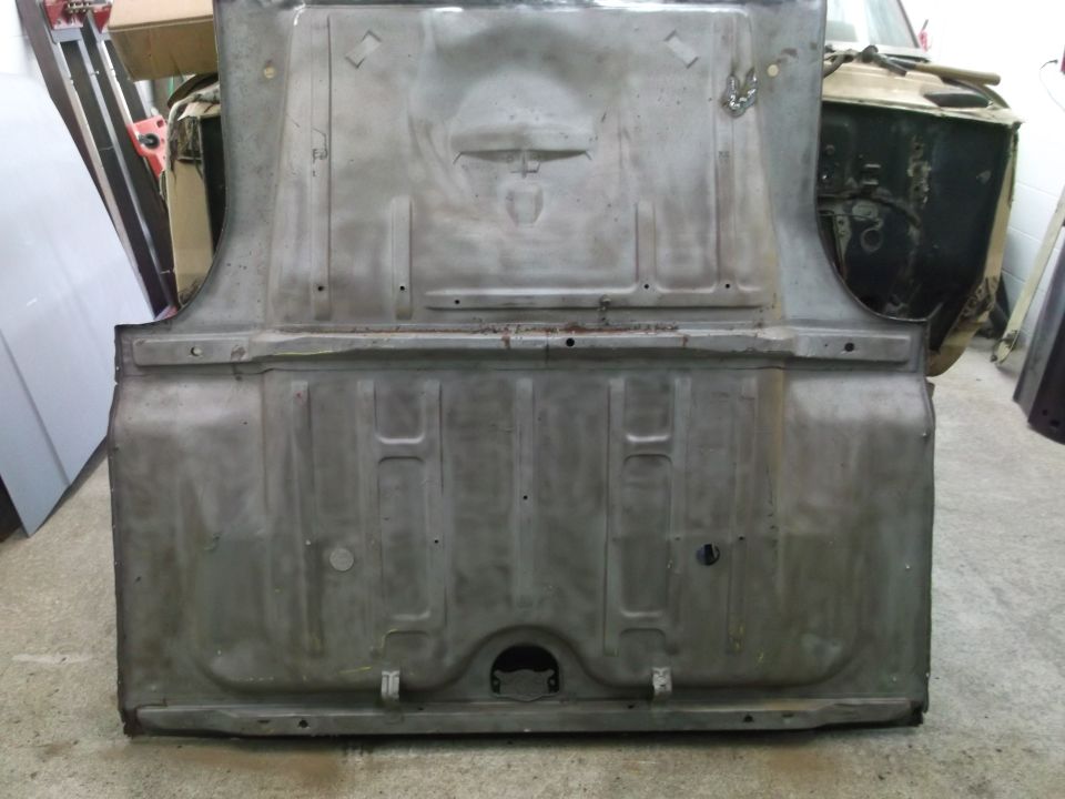 This floor section came with the car back in '05, came from a salvage yard in Boise, ID...very good condition !!!