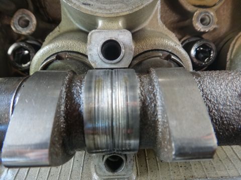 1993 Ford Taurus - Engine camshaft and valve train components are visible in this close-up view.